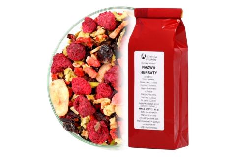 Herbata Owocowa DLA DZIECI (OT) (50g) Bajeczna Rozkosz Bez Dodatku Aromatu!